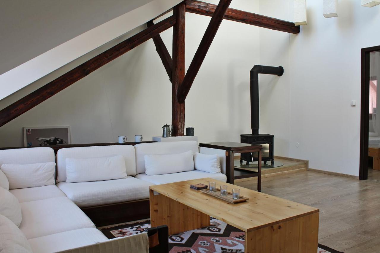 Apartmán Attic With Parking, Near The Center Of Cb - 110M2 Ceske Budejovice Exteriér fotografie