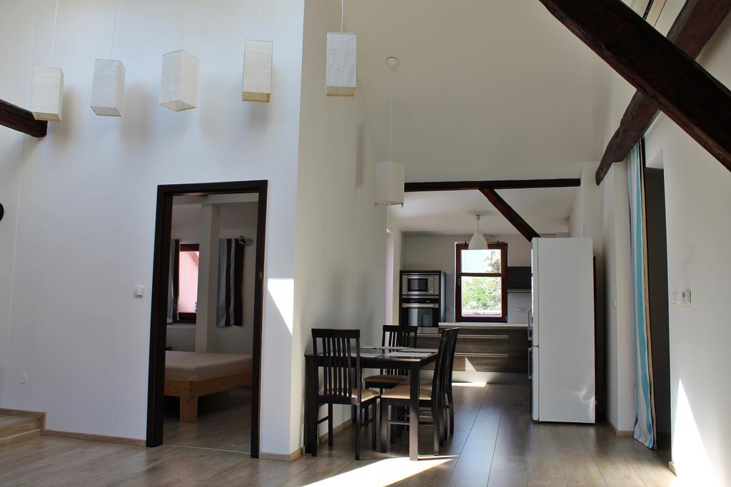 Apartmán Attic With Parking, Near The Center Of Cb - 110M2 Ceske Budejovice Exteriér fotografie